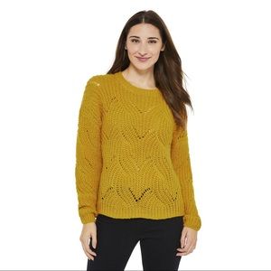 George relaxed cable knit sweater